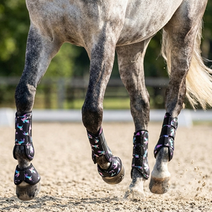 Botas Protectoras para Caballos con Impresión Digital Premium, Acolchado de Neopreno, Resistentes, Absorbentes de Impactos, Equipo Equino - Product Image 3