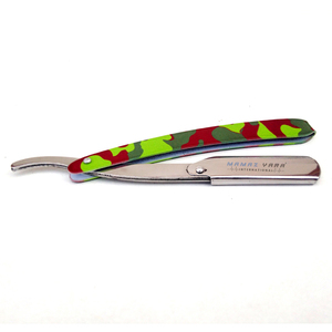 Navaja de Afeitar Profesional para Barbero, Recubierta de Papel, con Bloqueo Giratorio, Herramienta Manual para Afeitar la Barba, para un Afeitado Suave en Húmedo - Product Image 2