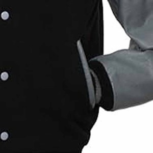 <b>Top</b> Selling Premium Quality Pakistan Made Varsity Baseball Jackets Unisex with Modern Oversized Fit Cartoon Print Front Logo - Product Image 6