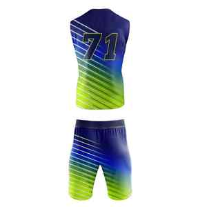 Tenue de football à séchage rapide à motif uni avec logo frontal, taille élastique, respirante, protection UV pour 7 contre 7, utilisable toutes saisons - Product Image 4