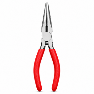 High Precision Needle Nose Pliers Long Nose Wire <b>Cutter</b> Spring Loaded Carbon Steel Hand Tool Wholesale Supplier Factory Price - Product Image 4