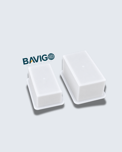 Moule en plastique PP de fabrication directe BAVIGO pour le moulage de pavés en béton texturés rectangulaires - Product Image 1