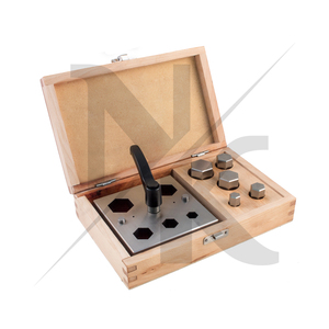 Juego de Cortadores de Disco Hexagonales de Acero Inoxidable, Herramientas para Hacer Joyas, Bloque de Punzonado de Chapa Metálica, Palanca, Herramientas para Orfebrería, Moldeado de Metales - Product Image 6