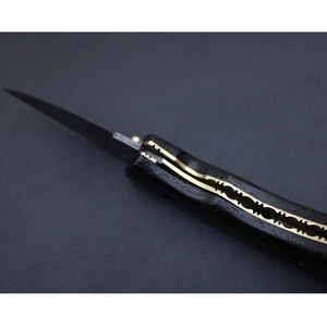 Cuchillo de bolsillo para exteriores con cuchillas plegables, hoja de acero inoxidable, adecuado para acampar, hacer senderismo, pescar, viajar, actividades diarias - Product Image 4
