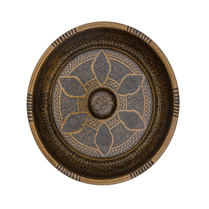 Cuenco de cobre tradicional para baño turco, cuenco de cobre para pedicura, cuenco para remojar los pies, procedente de la India. - Product Image 4