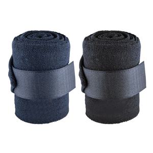 Vendas para patas de caballo verdes de fieltro no tejido para entrenamiento, viajes y uso en establos, protección equina para patas durante el transporte. - Product Image 4