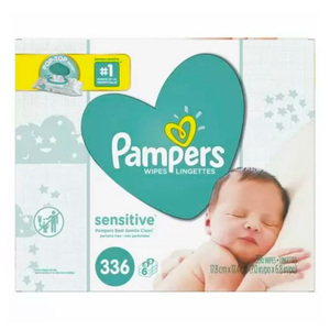 Toallitas húmedas Pampers de lujo para bebés recién nacidos, suministro al por mayor. - Product Image 3