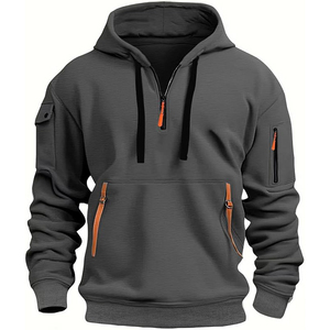 Sudadera Deportiva Ajustada para Hombre, Corte Slim, Estilo Atlético, para Gimnasio, Entrenamiento, Running, Transpirable y Ligera - Product Image 1