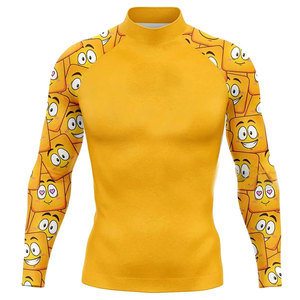 Camiseta de Compresión Deportiva Casual de Verano para Hombre, Estampado de Murciélagos, Secado Rápido, Ropa Deportiva para Gimnasio, MMA, Rashguard - Product Image 4