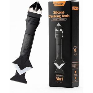 Raschietto Angolare in Silicone per Pistole per Sigillante, Strumento di Finitura per Sigillatura del Bagno - Product Image 1
