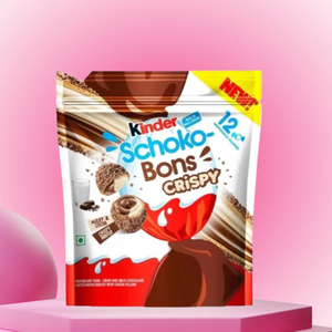 Buen Precio, Kinderr Schoko Bons, Bocaditos de Chocolate Crujientes, Paquete de 96, Bocaditos de Chocolate con Crema de Avellanas, Gran Venta - Product Image 2