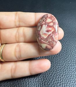 Lot en gros de cabochons en mookite rose naturelle Affection Gems, modèle F544, 25 carats, effet de changement de couleur, taille poire, pour la fabrication de bijoux - Product Image 1