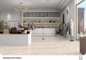 Carreaux de porcelaine modernes brillants de haute qualité, taille 600x1200, grands carreaux pour sols et murs, pour projets commerciaux - Product Image 6