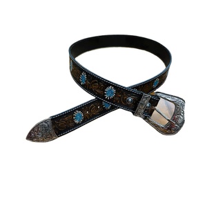 เข็มขัดหนังสไตล์ตะวันตกเกรดพรีเมี่ยมสำหรับผู้ชายอุปกรณ์โลหะขนาดใหญ่สำหรับหัวเข็มขัดออกแบบได้ตามต้องการ - Product Image 4