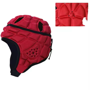 Casque réglable rembourré et souple pour adultes et jeunes, protection douce de la tête, casque de football américain 7V7 et de rugby - Product Image 3