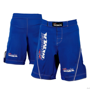 กางเกงชกมวย MMA สำหรับผู้ชาย ขายส่ง เหมาะสำหรับฝึกซ้อม ชกมวย ต่อสู้ คิกบ็อกซิ่ง ผลิตจากโพลีเอสเตอร์ 100% ระบายอากาศได้ดี น้ำหนักเบา เอวยางยืด - Product Image 1