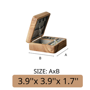 Boîte à alliances en bois blanc, boîte à bagues de mariage, boîte de demande en mariage, boîte à alliances d'anniversaire en bois - Product Image 6