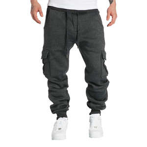 Mens Overalls Loose Joggers Workout Cargo <b>Pants</b> Sweatpants Active Sports Trousers Drawstring Pocket Men's Casual <b>Pants</b> - Product Image 4