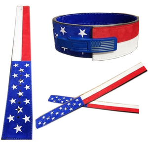 Cinturón de Levantamiento de Pesas con Logotipo Personalizado para Hombre y Mujer, Cinturón de Cuero con Hebilla de Palanca para Gimnasio, Proveedor - Product Image 2