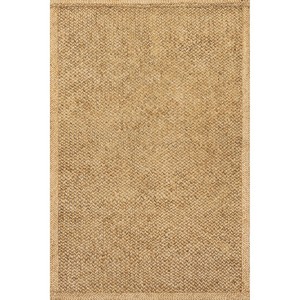 Natural Handwoven Thin Jute Area <b>Rug</b> Boho Striped Flatweave Carpet Jute Backing for Farmhouse Living Room Eco-Friendly Home - Product Image 1
