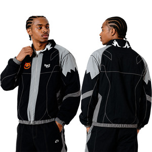 Y2k Streetwear Custom <b>Gothic</b> Graphic Windbreaker <b>Jacket</b> Men's Streetwear Outerwear Limited Design <b>Jacket</b> for men Manufacture USA - Product Image 3
