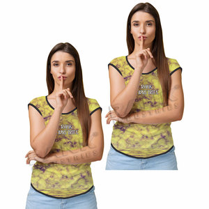 Camisetas Ligeras para Mujer en Oferta, Camisetas Personalizadas con Logotipo, Camisetas Más Vendidas para Mujer - Product Image 3