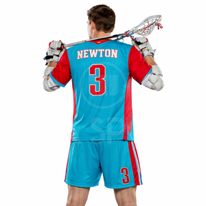 2026 Private Label Lacrosse Uniform Set Custom Sublimation Jersey <b>Shorts</b> Team Wear OEM Manufacturer Wholesale Bulk Plus Size - Product Image 6