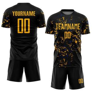 Conjuntos de Uniformes de Fútbol Personalizados, Camisetas de Fútbol Transpirables Sublimadas, Verdes y Blancas, para Jóvenes y Hombres, Manga Larga - Product Image 5