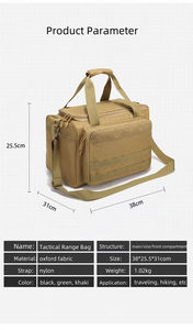 Sac à dos tactique d'extérieur en velours côtelé, grande capacité, imperméable et durable, idéal pour la randonnée et la chasse - Vente en gros - Product Image 4