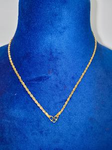 Cadena de Oro de Lujo 22K 2026 para Hombre y Mujer, Diseño Minimalista Geométrico de Alta Calidad para Uso Diario - Product Image 3