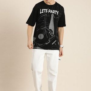 Camiseta deportiva holgada de manga corta para hombre, estilo oversize, para gimnasio, precio económico, recién llegada, para chicos. - Product Image 3