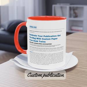 Mug en céramique blanche imprimé par sublimation avec la marque Khadim Handicrafts de haute qualité, compatible lave-vaisselle et micro-ondes, design de style américain - Product Image 3