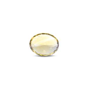25.75 Ct Faceted Oval Citrine Loose Gemstone High Quality 20x13mm for Fine Jewelry - Product Image 2