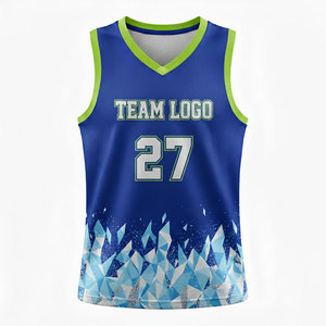 Nouveau maillot de basket-ball réversible personnalisé avec nom d'équipe, numéro et logo, vêtements de sport personnalisés, 100% polyester, séchage rapide, respirant - Product Image 1