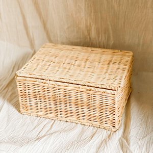 Good price natural rattan box <b>for</b> <b>storage</b> & <b>decoration</b> highest quality eco-friendly organizer <b>boxes</b> - Product Image 6