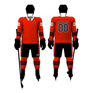 Proveedor de Uniformes de Hockey sobre Hielo de Alta Calidad, Uniforme de Equipo de Hockey Transpirable de Malla, MOQ al por Mayor - Product Image 4