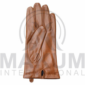 Real Leather Fancy Driving Winter Gloves Cowhide Sheepskin Touch Screen Premium Genuine leather gloves - Product Image 2