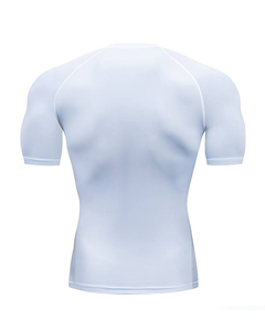 Camiseta Deportiva de Compresión para Hombre, Talla Grande, Logotipo Personalizado, Secado Rápido, Tejido Transpirable, Diseño de Superhéroe - Product Image 5