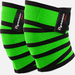 Rodillera elástica de neopreno resistente con logotipo personalizable, precio mayorista económico, color personalizado para levantamiento de pesas y entrenamiento en gimnasio - Product Image 1