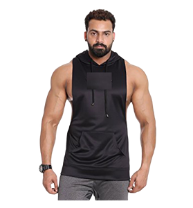 Custom Logo Men's Fitness Workout Loose Fit Bodybuilding <b>Vest</b> Gym <b>Stringer</b> Cotton Tank Top - Product Image 1