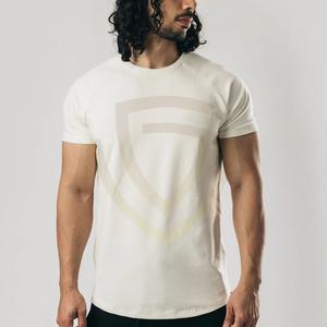 Nouveau T-shirt pour homme en coton 100% à col rond en polaire pour l'automne et l'hiver, écologique et à manches courtes - Product Image 1