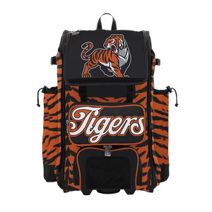 Sac de sport de baseball grand format haute qualité 2026 avec support pour casque, compartiments pour battes, rangement pour chaussures et fermetures éclair durables pour activités extérieures - Product Image 1
