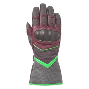 Guantes de Carreras de Cuero con Protección en la Palma, Cierre de Velcro, Transpirables, Impermeables, con Pantalla Táctil, para Uso en Exteriores, Unisex - Product Image 6