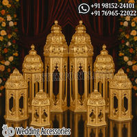 Lampes marocaines élégantes pour entrée de mariage, en matériau FRP, taille et couleur personnalisables, pour la décoration de mariage, pour la décoration d'événements aux États-Unis