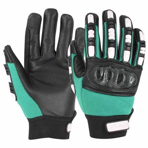 Goat Skin Index Finger and Thumb <b>Touch</b> <b>Screen</b> Back Four-way Foam Lamination Impact Resistant Mechanic Safety <b>Gloves</b> - Product Image 5