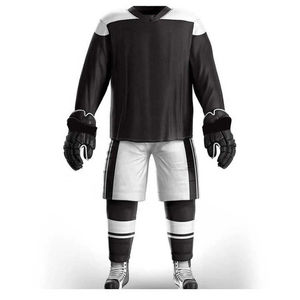 Jersey de Hockey sobre Hielo Personalizado de Lujo, Uniforme Profesional para Equipos Deportivos, Poliéster Premium, Fabricante, Suministro al por Mayor - Product Image 4