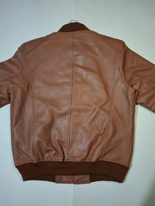 Blousons en cuir unisexes légers à col montant, design hiver, nouveau style, mode urbaine, vente en gros - Product Image 5