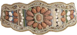 Cinturón Bordado a Precio Económico, Elegante Cinturón para Mujer para Saree, Lehenga, Vestido y Uso Casual, Cinturón Bordado de Primera Calidad - Product Image 6