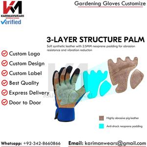 Guantes de Jardinería Ligeros, Flexibles, Duraderos, Transpirables, Cómodos para Tareas Diarias de Jardinería - Product Image 5