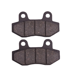 Vasus - Nouveau prix direct usine - Plaquettes de frein avant/arrière en acier doux de qualité supérieure pour scooter électrique et cyclomoteur - Noir - Garantie 3000 km - Product Image 2
